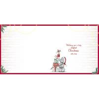 Holly Jolly Christmas Me to You Bear Christmas Card Extra Image 1 Preview